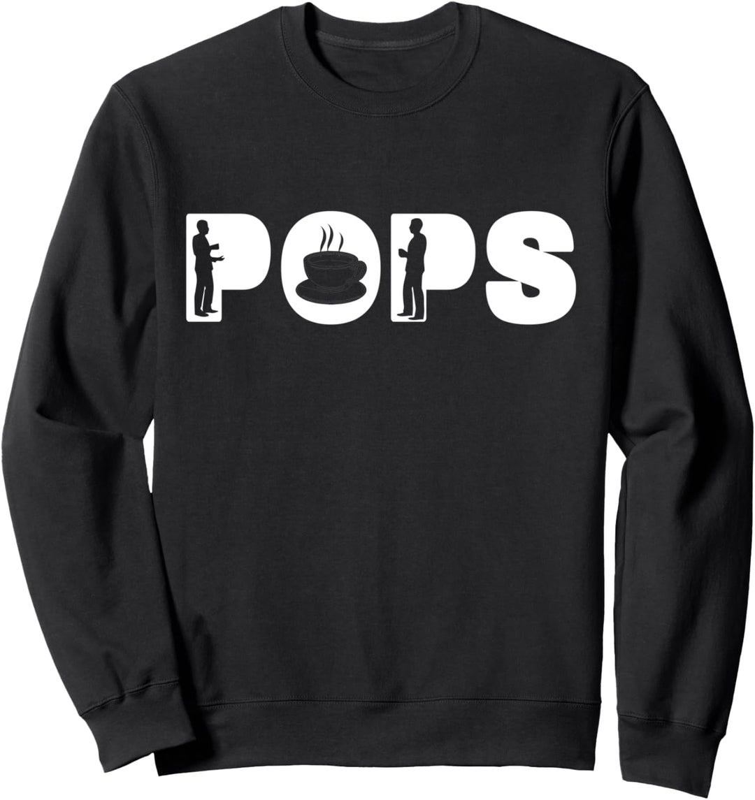 Kaffee Opa, Papa Kaffee Pensionärsgeschenk Sweatshirt
