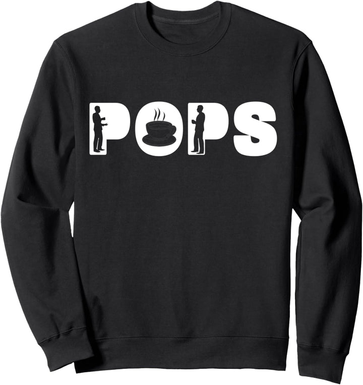 Kaffee Opa, Papa Kaffee Pensionärsgeschenk Sweatshirt