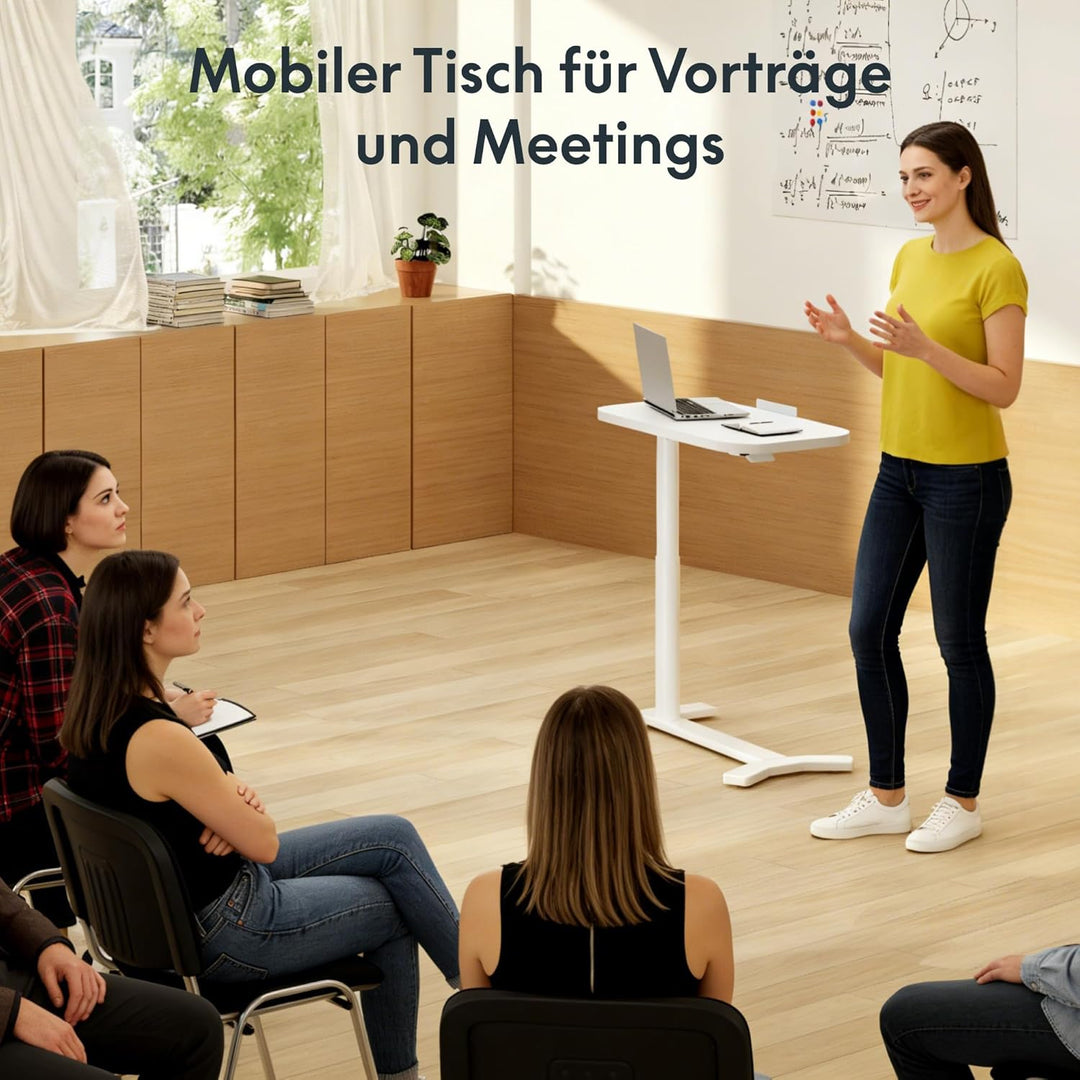 FLEXISPOT Beistelltisch H5 - Flexibler Laptoptisch und Betttisch mit neigbarer Tischplatte, höhenver