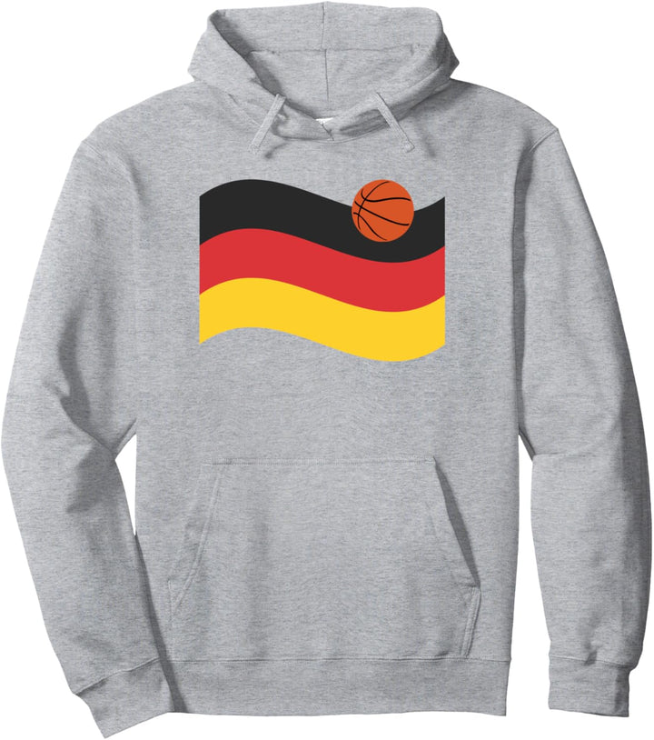 Deutsche Flagge Basketball Grafik / Feiern Sie Deutschland Pullover Hoodie