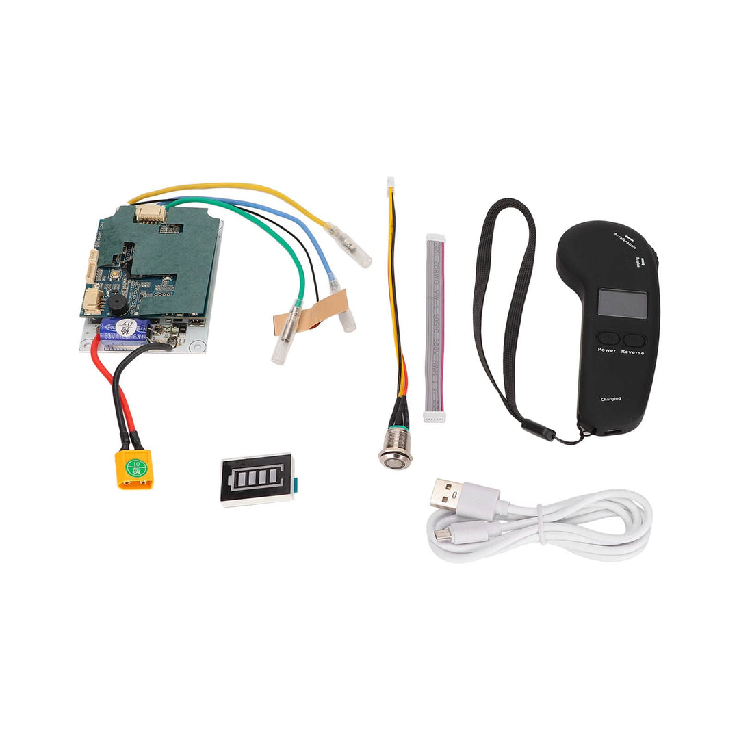 Elektro Skateboard Controller ESC Set, 30V bis 42V 200W Fernbedienung Elektrisches Longboard Einzela