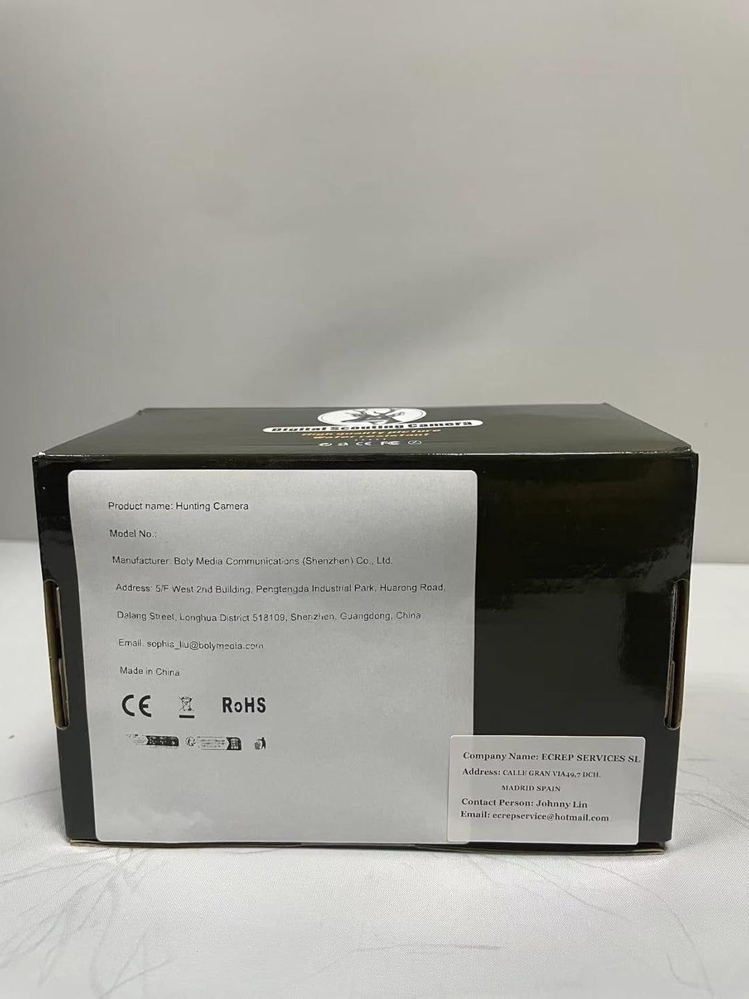Wildkamera 36MP 4G, Kabellose Jagdkamera HD mit 940nm Infrarot-LED, Tarnmuster Trail Game Kamera Sco