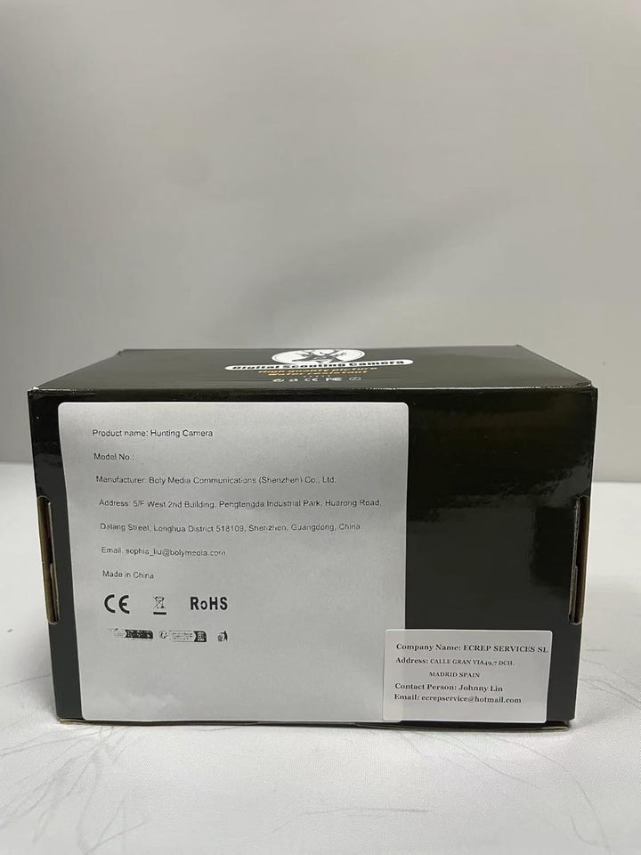 Wildkamera 36MP 4G, Kabellose Jagdkamera HD mit 940nm Infrarot-LED, Tarnmuster Trail Game Kamera Sco
