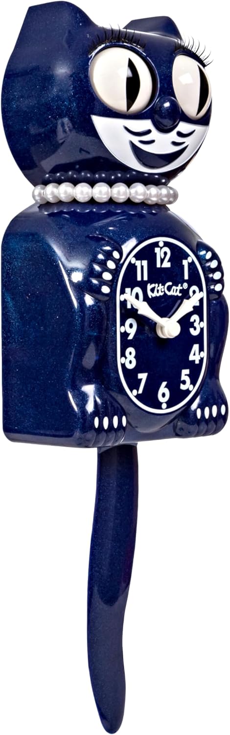 Kit Cat Klock Limited Edition Lady (Galaxy Blue) Blau, Blau