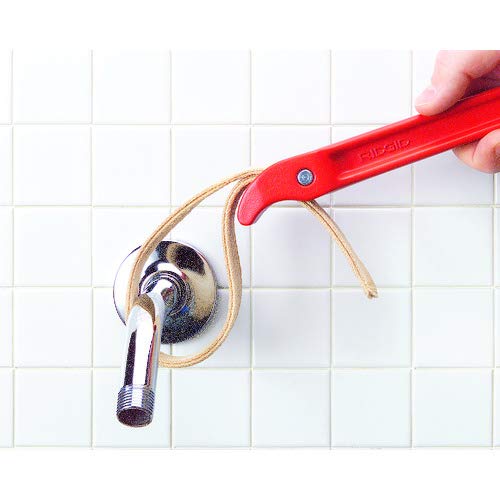 RIDGID 31365 Modell 5 Gurtrohrzange, 8" Bandschlüssel mit verstellbarer Kapazität und 48" Band 5 wit