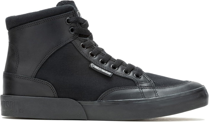 Harley-Davidson Unisex RosemontSneaker 34/35 EU Schwarz, 34/35 EU Schwarz