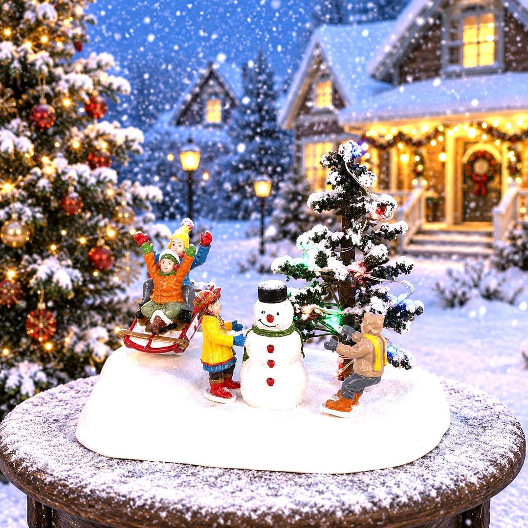 Lemax - Frolic in the snow - Beleuchtetes Accessoire - Batteriefach - Weihnachtswelt
