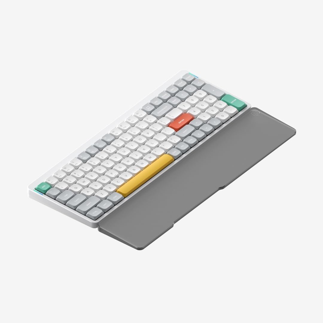 nuphy Mono Wrist Rest - Handballenauflage für Low Profile Tastatur, Acrylic Noir 96%