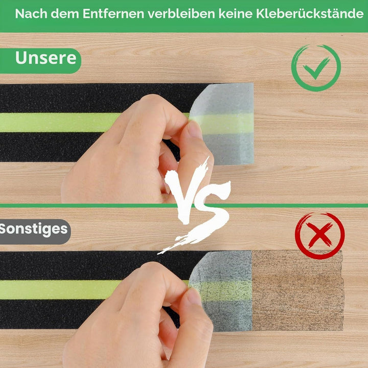 Antirutsch Klebeband Glow, OQingluian 5cm*10m, Antirutsch Treppe, Antirutsch Klebeband Leuchtet im D