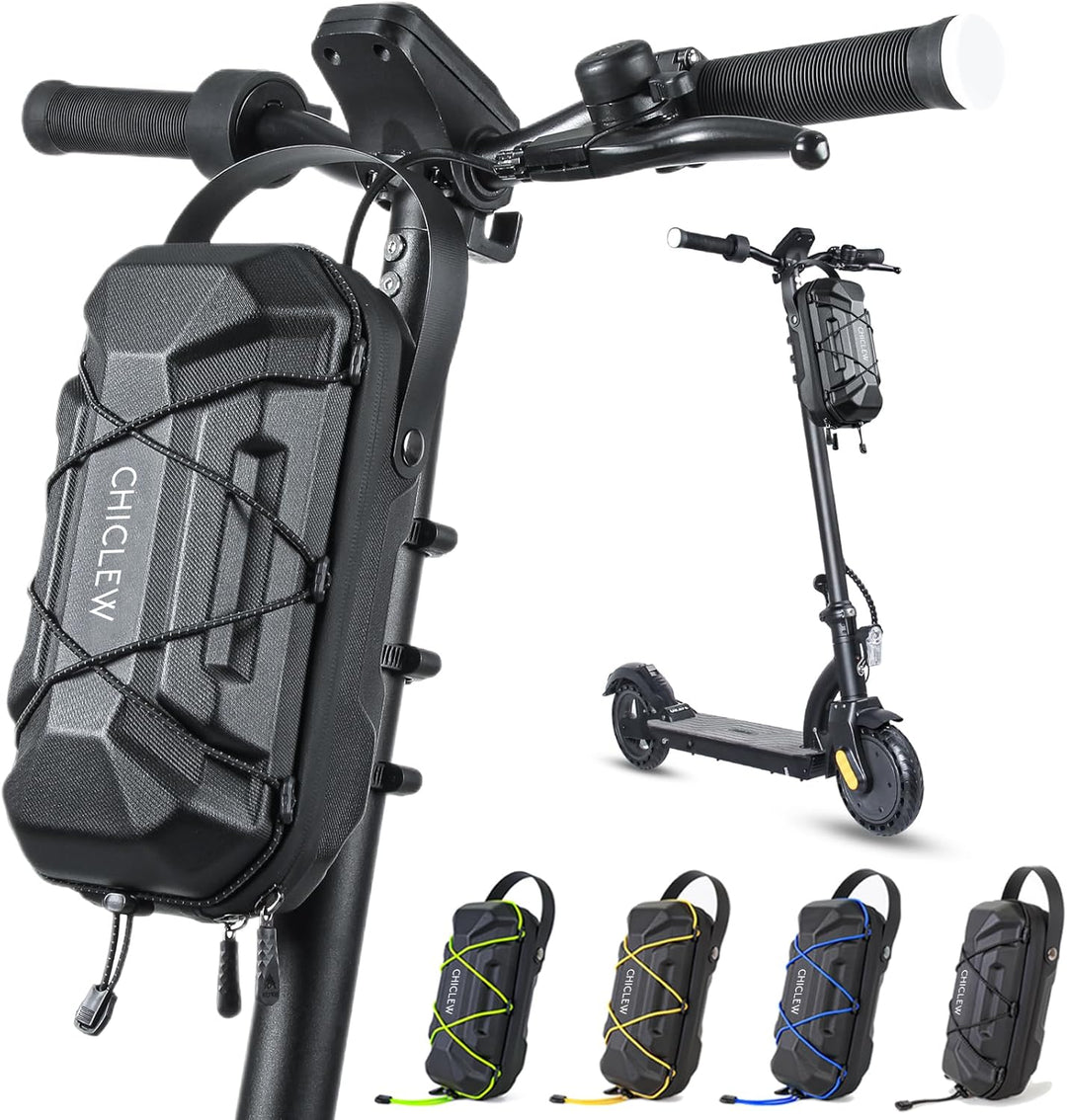 CHICLEW 3L Grosse Kapazität Scooter Tasche, Schnellverschluss Wasserdichte E Roller Tasche, Tragbare