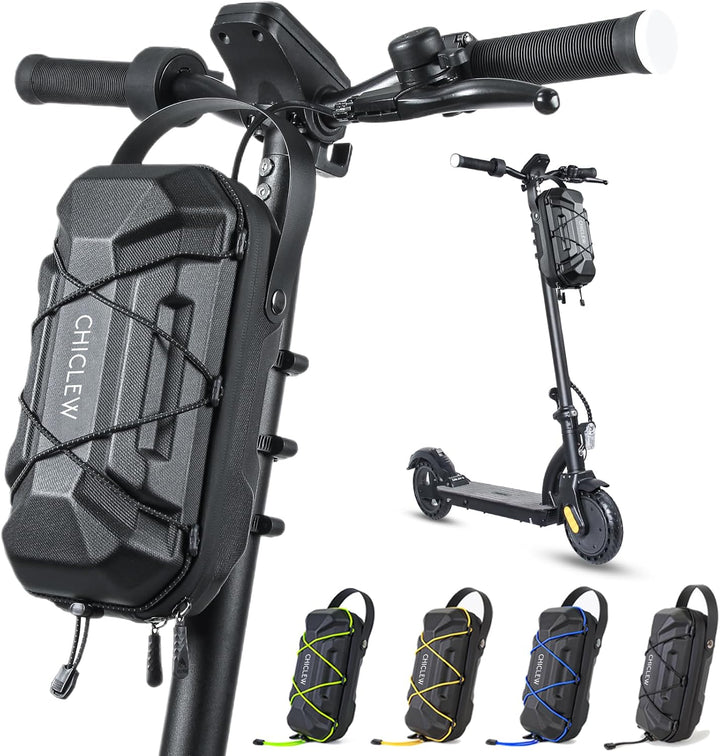 CHICLEW 3L Grosse Kapazität Scooter Tasche, Schnellverschluss Wasserdichte E Roller Tasche, Tragbare