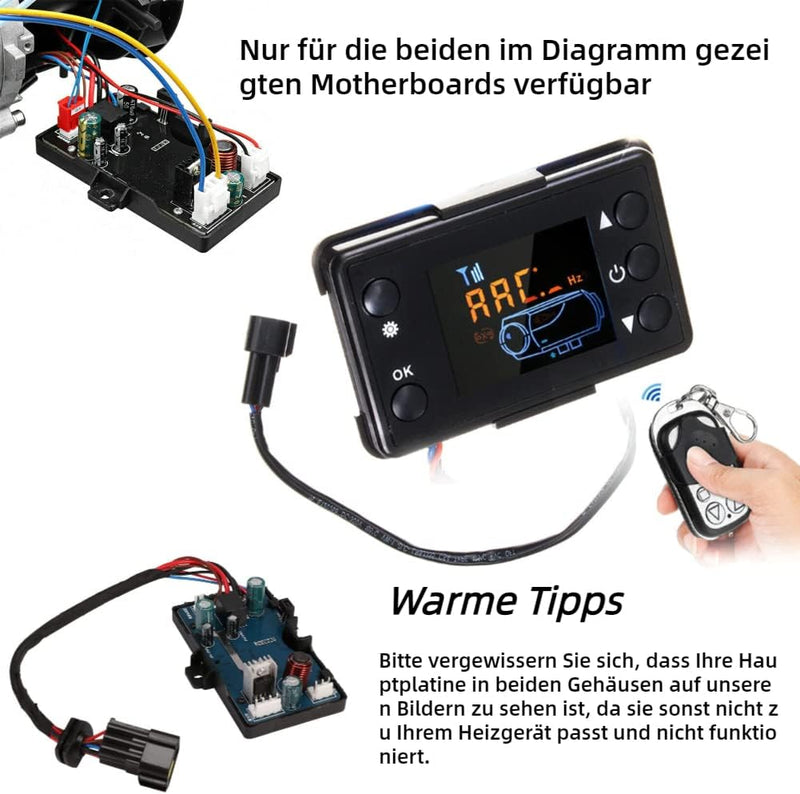 12 V Auto Heizung LCD Schalter Controller, LCD Display Schalter für Auto Luft Diesel Heizung Parkhei