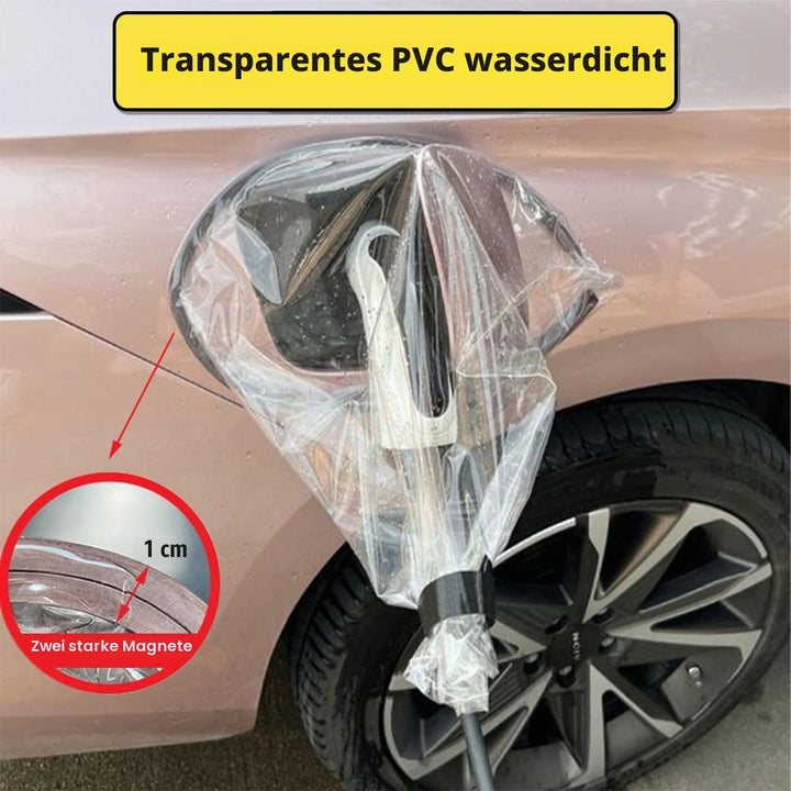 JNNJ EV Ladeanschluss Magnetische Abdeckung, Elektroauto Ladegerät Port wasserdichte Abdeckung, Lade