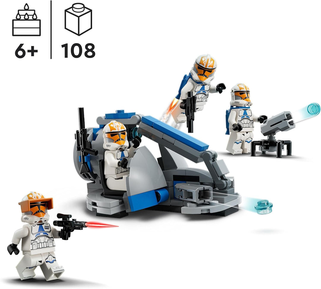 LEGO 75359 Star Wars Ahsokas Clone Trooper der 332. Kompanie – Battle Pack, The Clone Wars Spielzeug