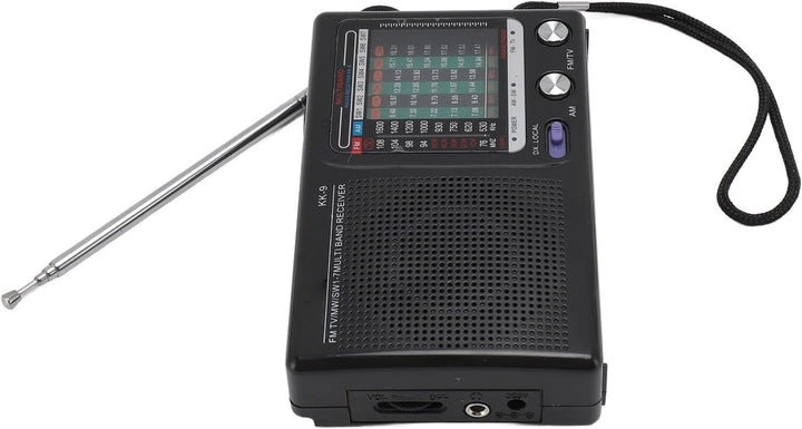 Tragbares Multiband-Radio, Kompaktes Tragbares Notfallradio für ältere Menschen mit -Chip, Hervorrag