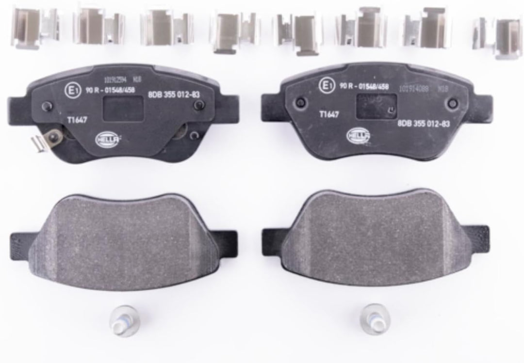 HELLA PAGID 8DB 355 012-831 Bremsbelagsatz - T1647 - Dicke/Stärke: 17.8mm - Bremssystem: Bosch - mit