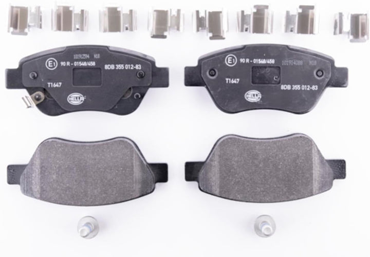 HELLA PAGID 8DB 355 012-831 Bremsbelagsatz - T1647 - Dicke/Stärke: 17.8mm - Bremssystem: Bosch - mit