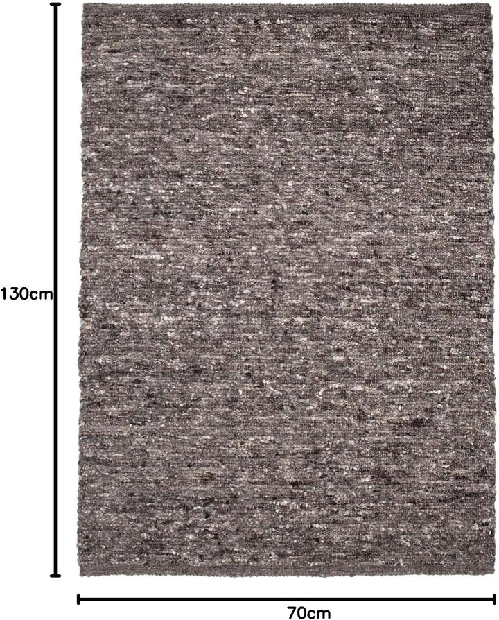Taracarpet Handweb-Teppich Oslo Wolle im Skandinavischem Landhaus Design Wohnzimmer Esszimmer Schlaf