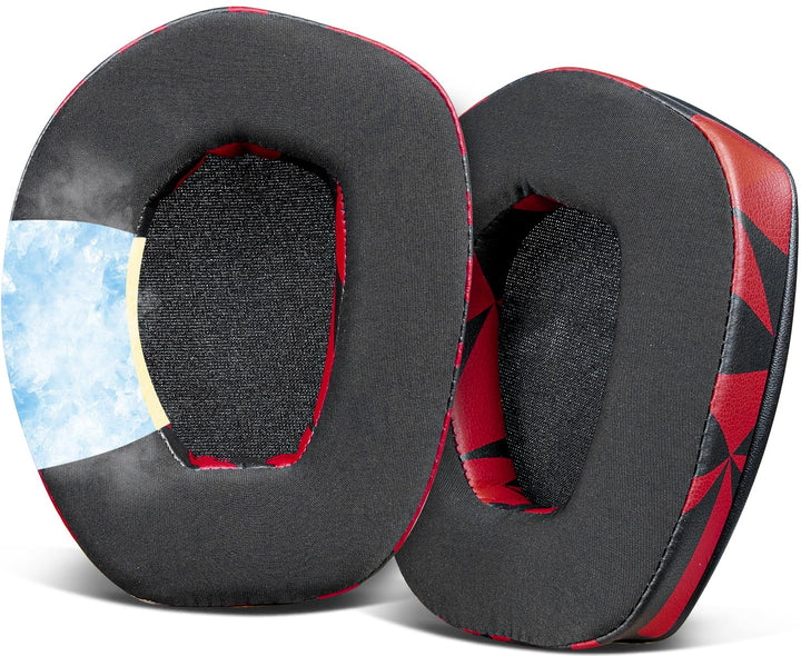 SOULWIT Kühlgel Ersatz Ohrpolster für Sennheiser RS165/RS175/RS185/RS195 (RS 165 175 185 195 RF), Er