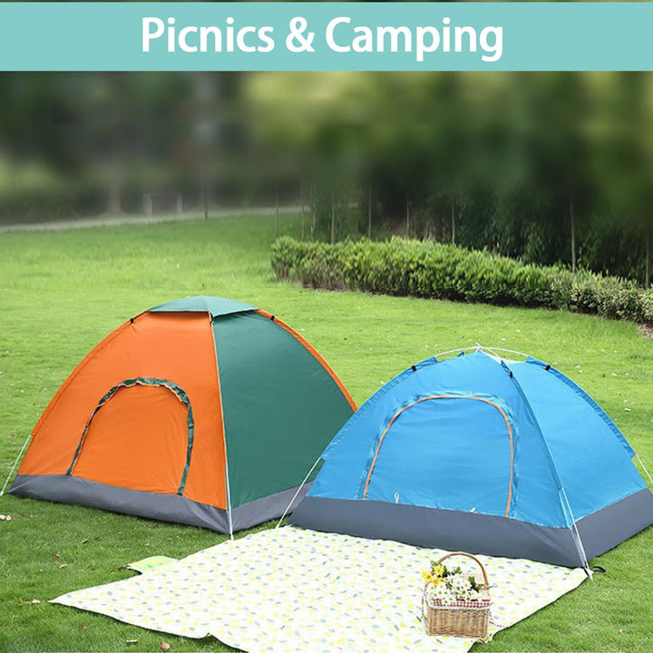 KEELYY Wurfzelt 2 Personen Pop Up Zelt Leicht Camping Zelt Wasserdicht Kuppelzelt Automatisches für