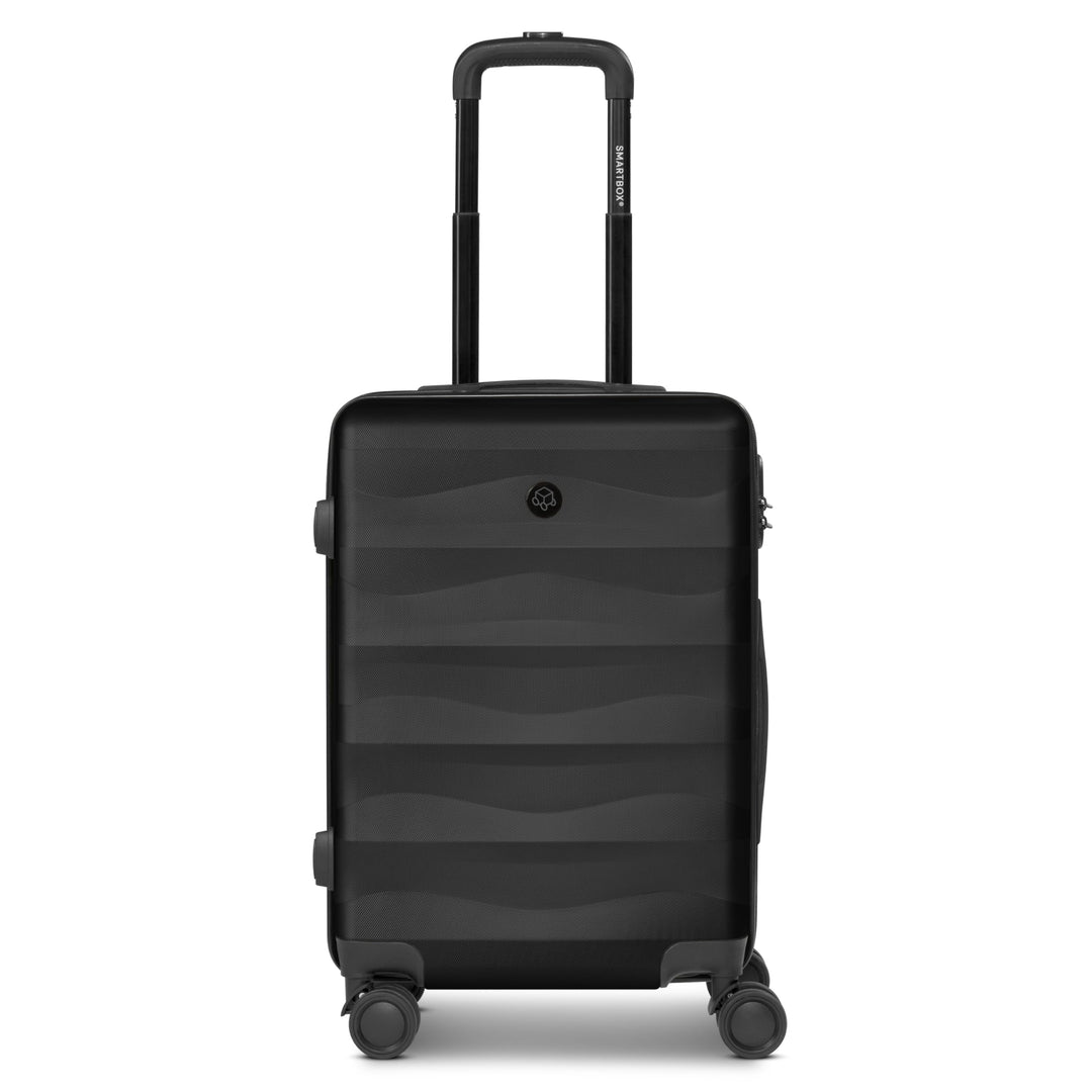 Smartbox Hartschalen Kabinen-Koffer für Damen &amp; Herren | Kleiner Trolley 38 x 22 x 55 cm aus hochwer