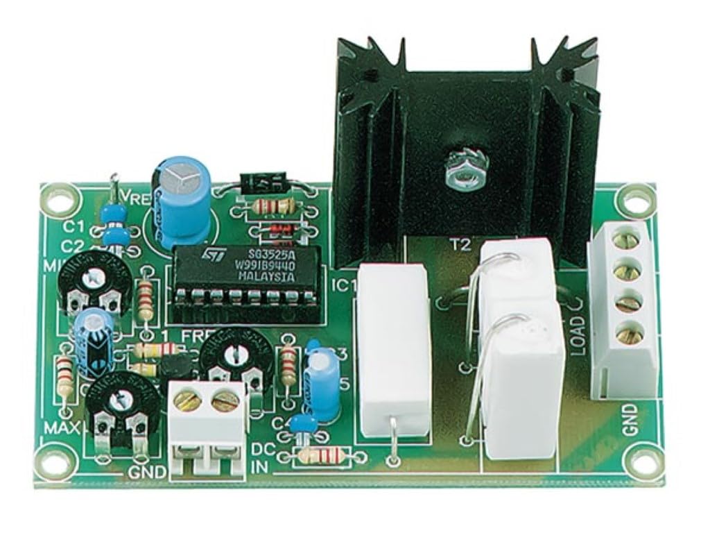 Whadda Lötbausatz, DIY, effizienter Gleichspannungs-Pulsbreitenmodulator, 8 - 35 VDC, 6,5 A