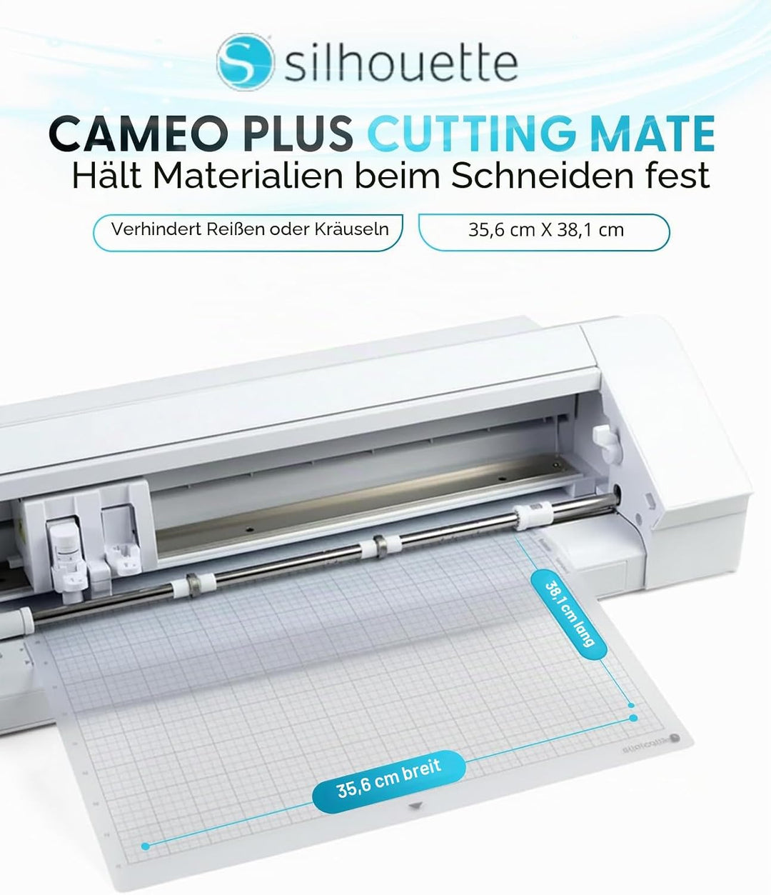 Silhouette America Schneidematte für SILHOUETTE CAMEO PLUS & PRO Standard klebend