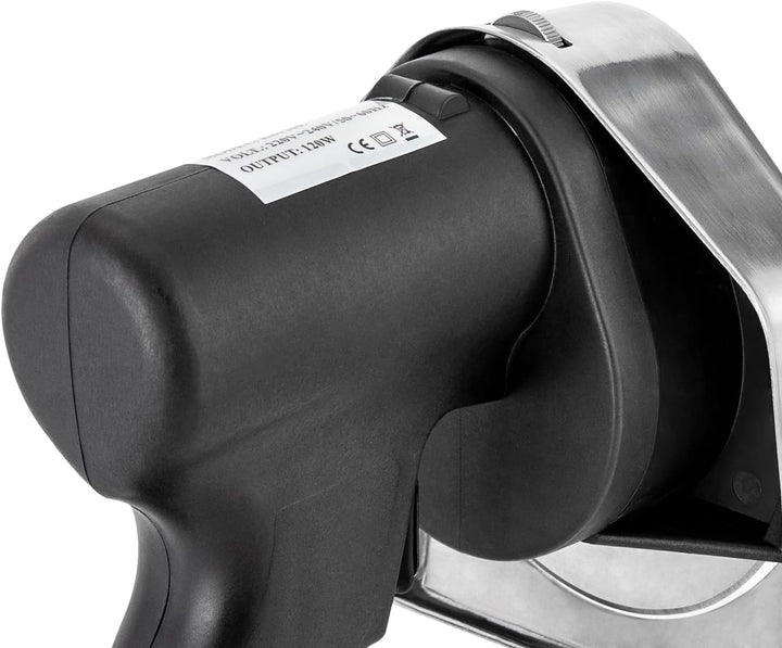 Elektrisches Schawarma-Messer 120W Dönermesser mit Wetzstein Kabelloses Türkisches Gyro-Schneider Sc