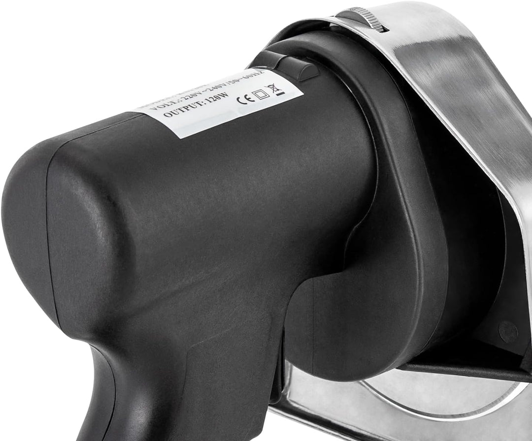 Doner Messer Elektrisch, Professionelles dönermesser Kebab Cutter enthält 1-Klingendurchmesser 4.7in