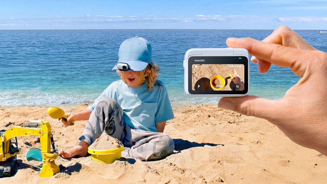Insta360 Go 3S Action Pod, Arktis-Weiss Action Pod - Arctic White, Action Pod - Arctic White