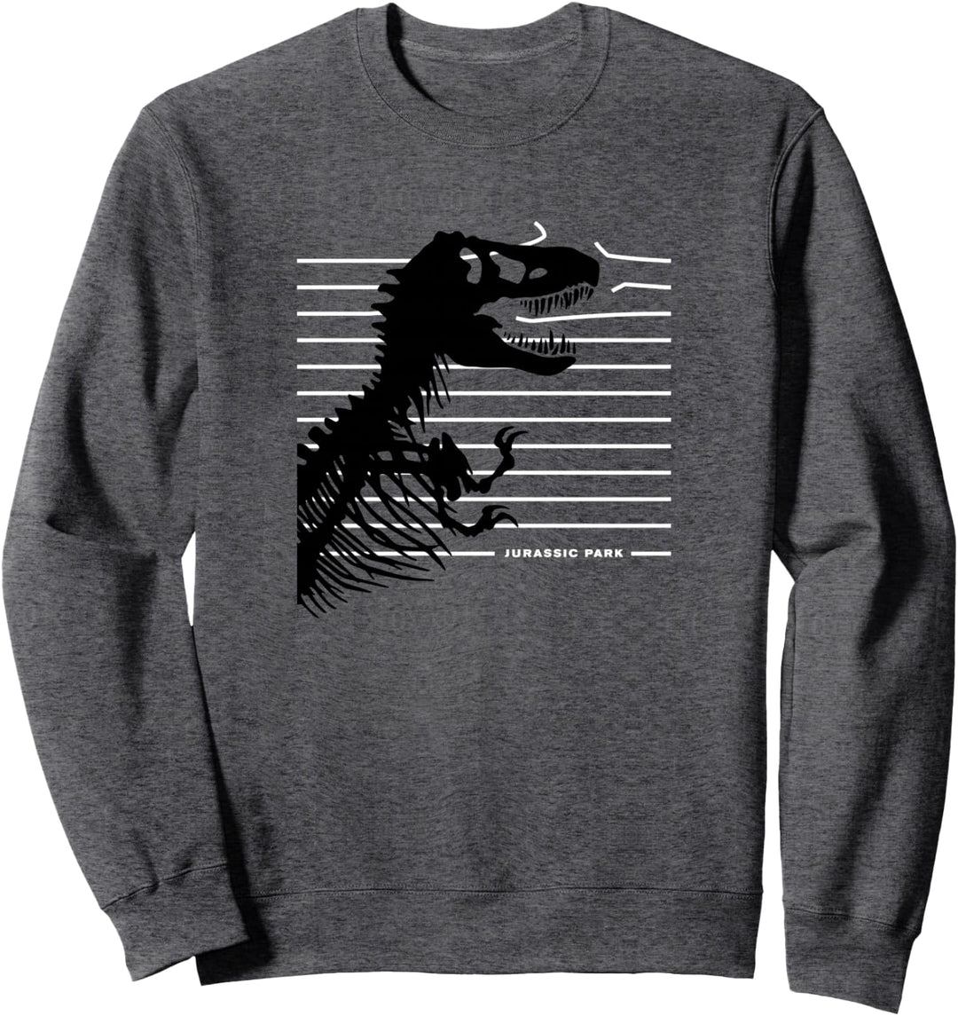Jurassic Park T-Rex Skeleton Breaking The Fence Sweatshirt