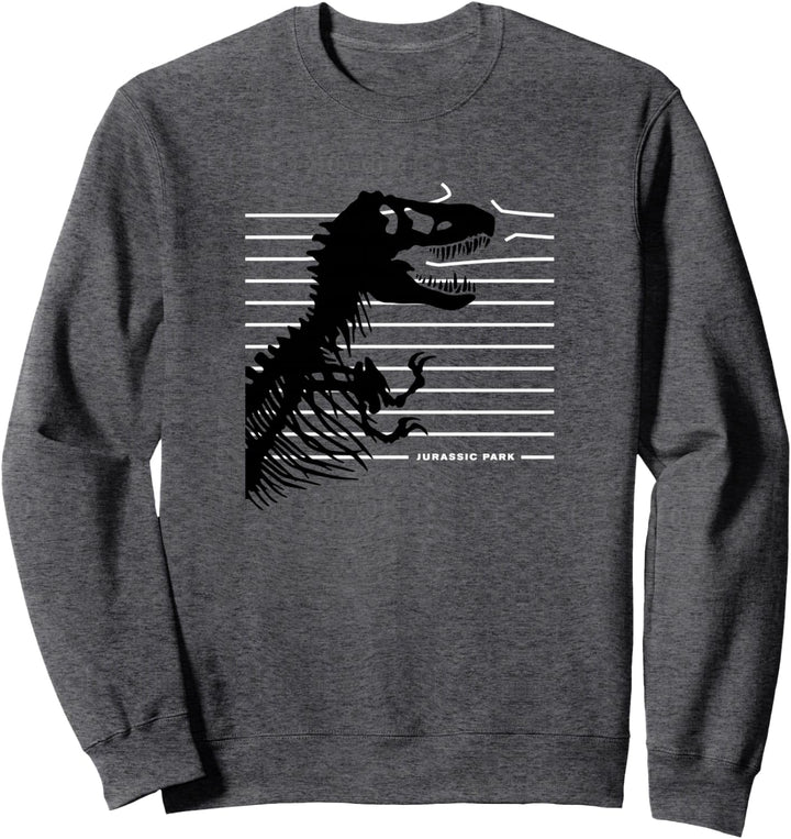 Jurassic Park T-Rex Skeleton Breaking The Fence Sweatshirt