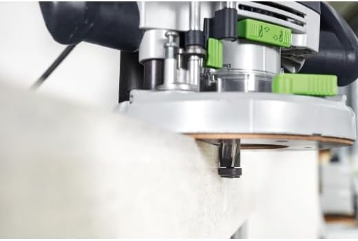 Festool Oberfräse OF 2200 EB-Set (mit Spannzangen, Kopierring, Spanfänger, Zubehör-Systainer, Gabels