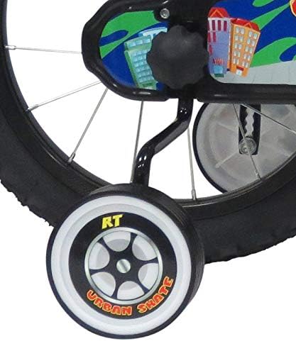 Denver Babys (Jungen) 16" Urban-Skate Ref. 2416 Fahrrad, grün/rot