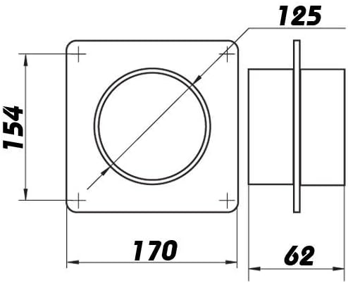 Mauerkasten BKN 125