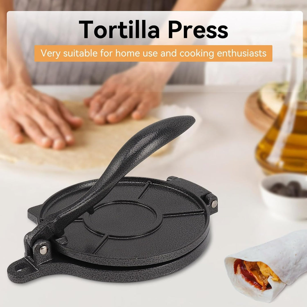 Tortilla-Presse, Effizientes und Praktisches Tortilla-Presswerkzeug, Spart Zeit und Energie, Mehl-To
