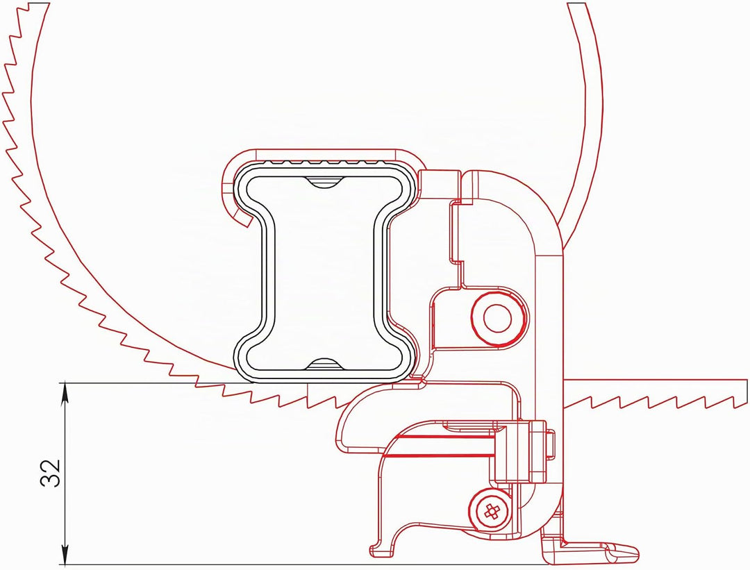 Lampa N 11065 Gurte zur Befestigung von Leitern U-5 für Träger Kargo und Kargo-Plus