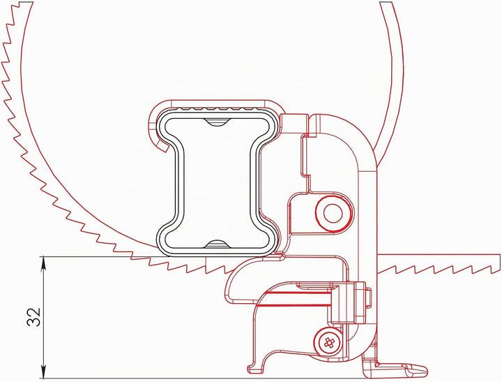 Lampa N 11065 Gurte zur Befestigung von Leitern U-5 für Träger Kargo und Kargo-Plus