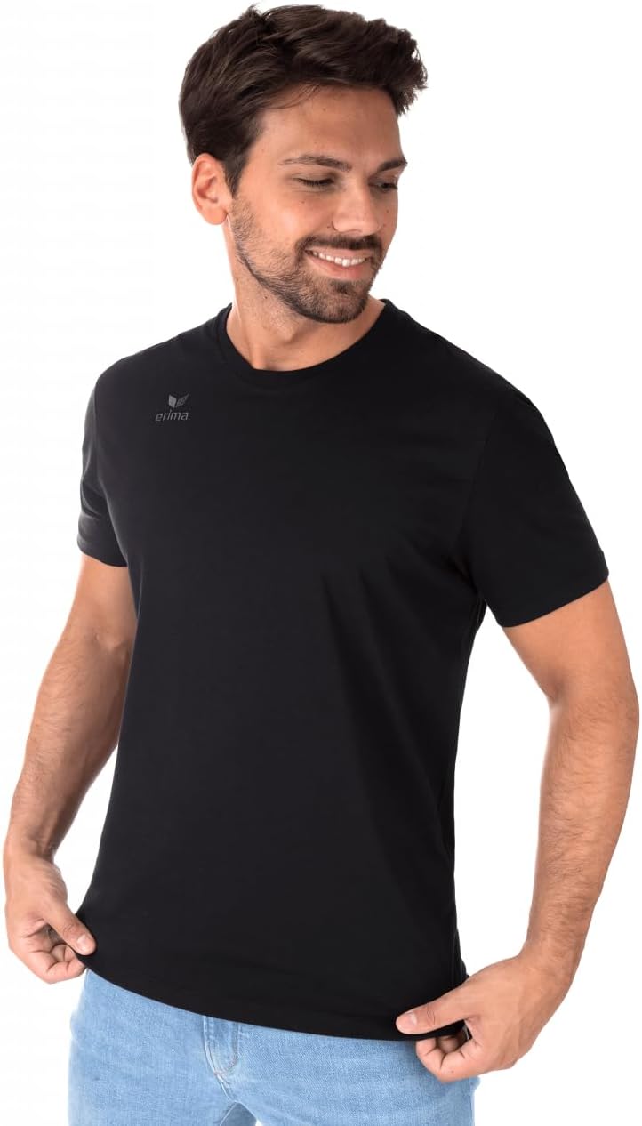 Erima Unisex 3er Pack Teamsport T-Shirt L Schwarz, L Schwarz