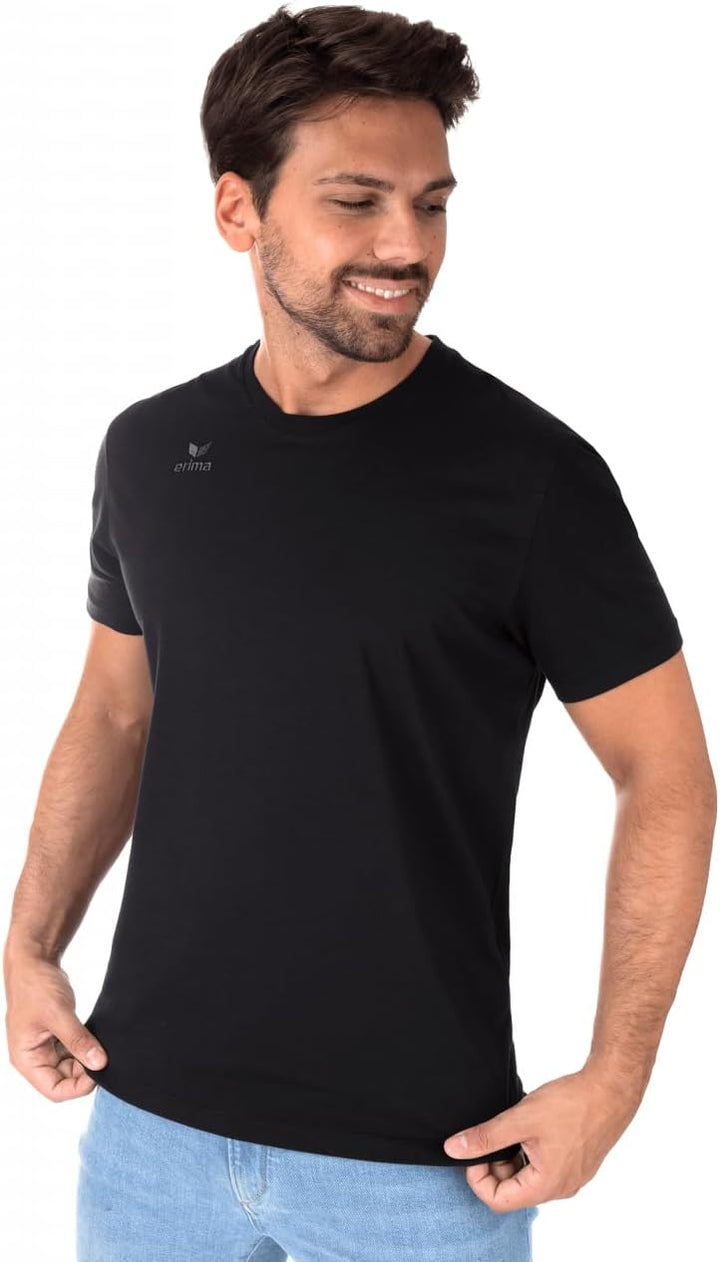 Erima Unisex 3er Pack Teamsport T-Shirt L Schwarz, L Schwarz