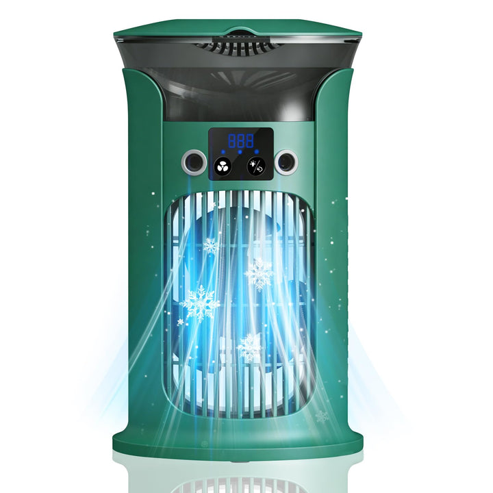 Mobile Klimaanlage Mini Klimagerät, Luftkühler Kleine Klimaanlage Mobil für Zimmer, Air Conditioner