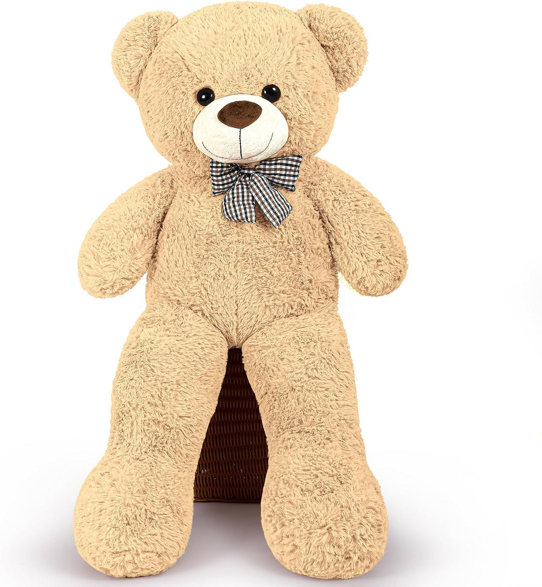 XL Teddybär Grosser Bär 110 cm gross Riesen Teddy Bär Stofftier Plüschtier Kuscheltier Geschenk für