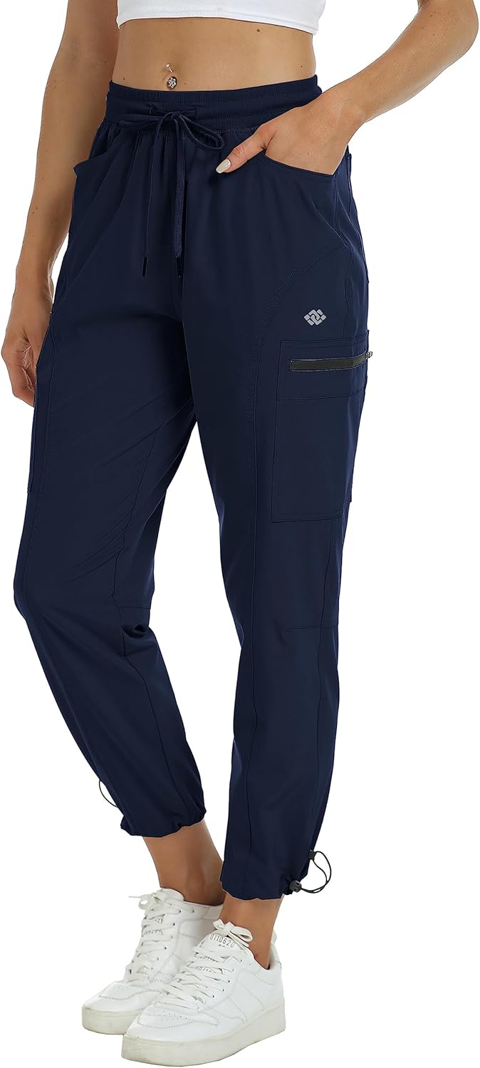 MoFiz Damen Wanderhose Trekkinghose Schnelltrocken Sporthose Funktionshose Wasserdicht Arbeitshose O