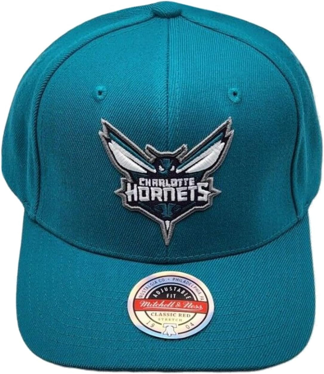 Mitchell & Ness NBA Stretch Snapback Cap Charlotte Hornets Team Ground 2.0 Teal