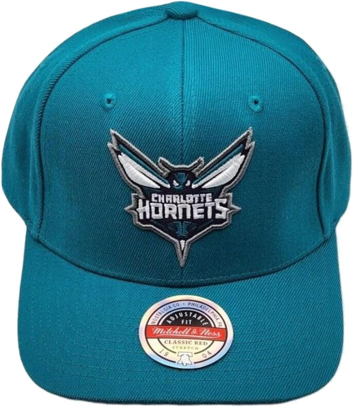 Mitchell & Ness NBA Stretch Snapback Cap Charlotte Hornets Team Ground 2.0 Teal