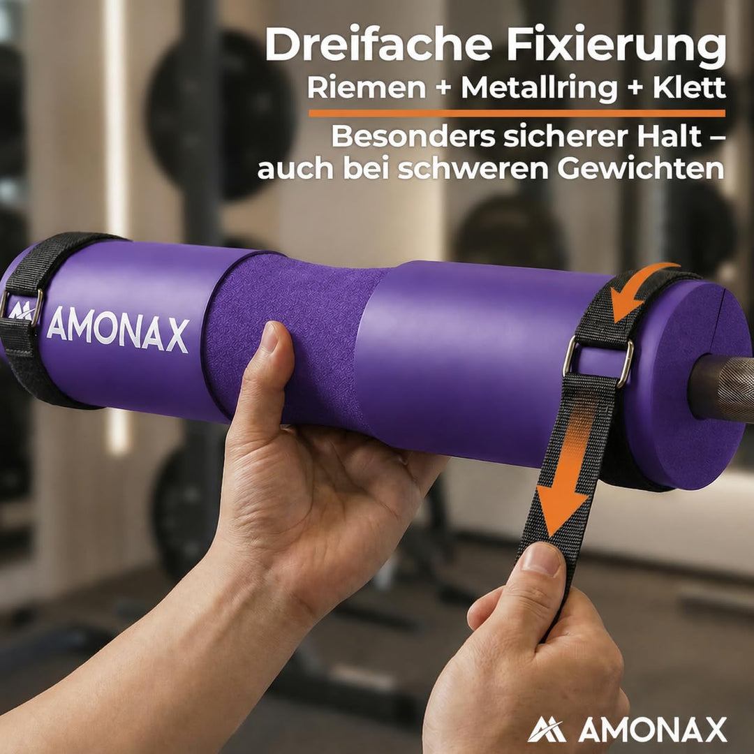 Amonax langhantel polster, extra dicke nackenpolster langhantel- Barbell Pad nackenschutz für hip th