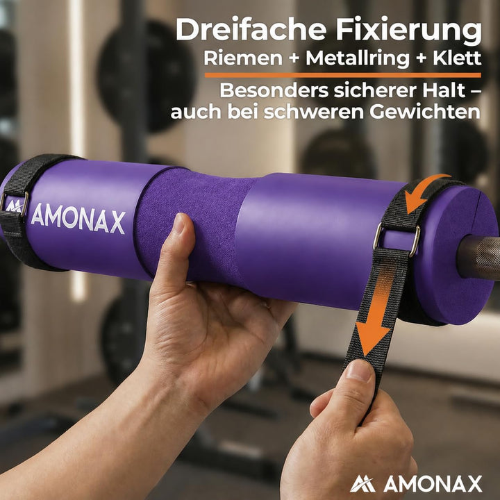 Amonax langhantel polster, extra dicke nackenpolster langhantel- Barbell Pad nackenschutz für hip th