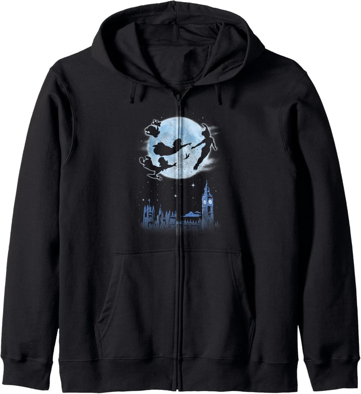 Disney Peter Pan Kids Night Flight Moon Kapuzenjacke