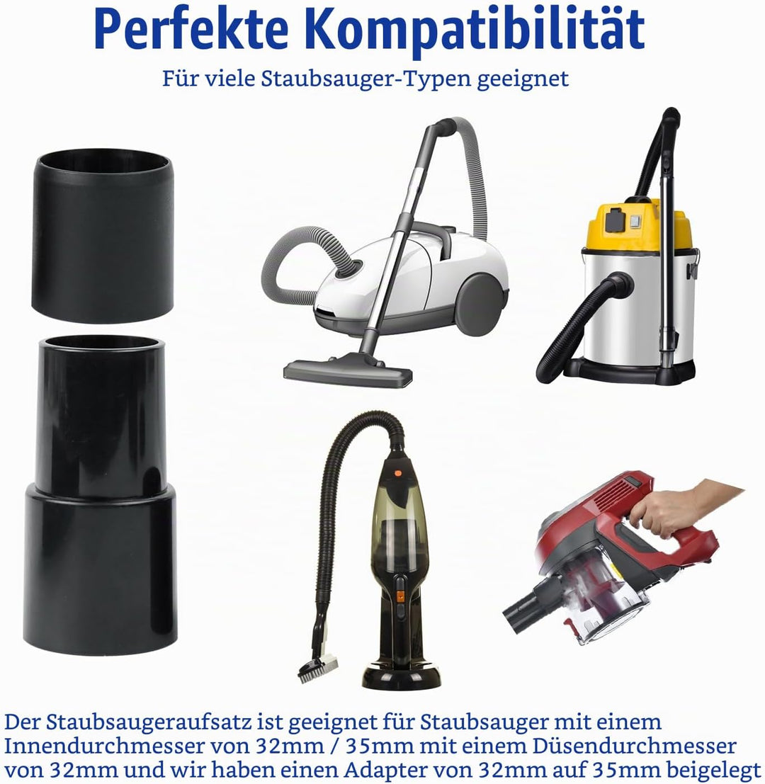 Staubsauger Aufsatz, Staubsauger Düsen, Staubsaugeraufsatz, Lange Flexible Fugendüse, zum Reinigen v