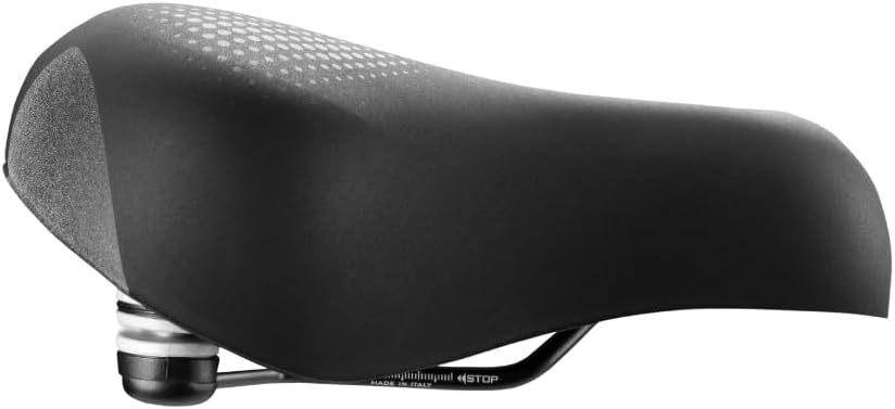 Sportourer by Selle Italia – Zeta Comfort Gel SuperFlow, Sattel für Stadtrad, weich aus Gel, mit ref